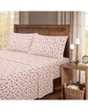 Kathy Ireland 100% Turkish Cotton Flannel Sheet Set