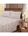Kathy Ireland 100% Turkish Cotton Flannel Sheet Set