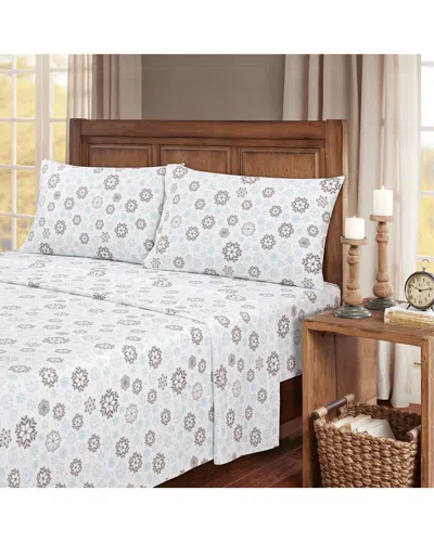 KATHY IRELAND KATHY IRELAND 100% TURKISH COTTON FLANNEL SHEET SET