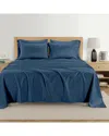 Kathy Ireland 1000 Thread Count Egyptian Cotton Rich Sheet Set - Marine In Blue