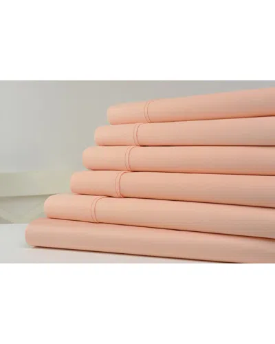 Kathy Ireland 1200tc Cotton Rich Sheet Set In Pink