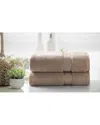 Kathy Ireland 2pc Zero Twist Cotton Plush Bath Sheet Set