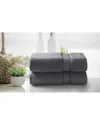 Kathy Ireland 2pc Zero Twist Cotton Plush Bath Sheet Set