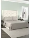 Kathy Ireland 300tc Organic Cotton Percale 4pc Sheet Set