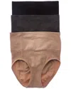 Kathy Ireland 3pk Brief In Multi
