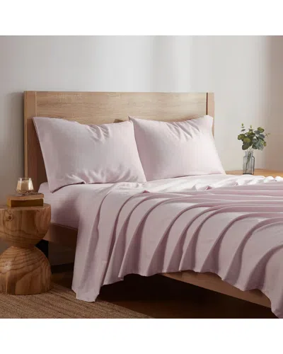 KATHY IRELAND KATHY IRELAND 4PC HERRINGBONE TWILL RICH COTTON SHEET SET
