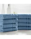 Kathy Ireland 4pc Zero Twist Cotton Plush Bath Towel Set