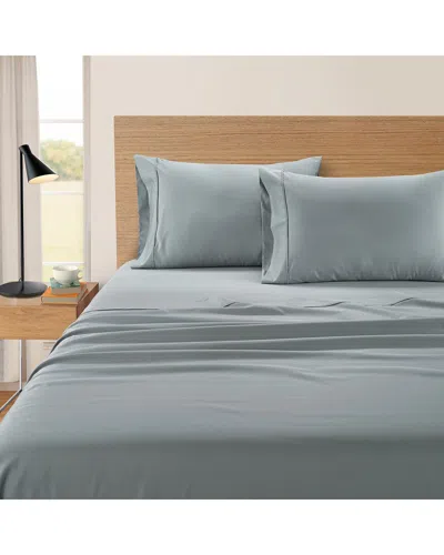 KATHY IRELAND KATHY IRELAND 500 THREAD COUNT TENCEL COOLING COTTON SHEET SET - GREY