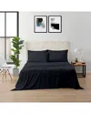 Kathy Ireland Bamboo Cooling Sheet Set - Black