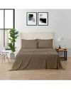 Kathy Ireland Bamboo Cooling Sheet Set - Taupe