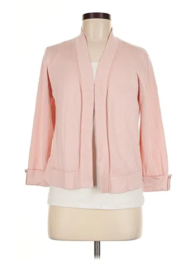 Pre-owned Kathy Ireland Cardigan Sweater In Pink