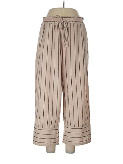 Pre-owned Kathy Ireland Casual Pants In Tan