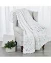 Kathy Ireland Chunky Knit Chenille Throw