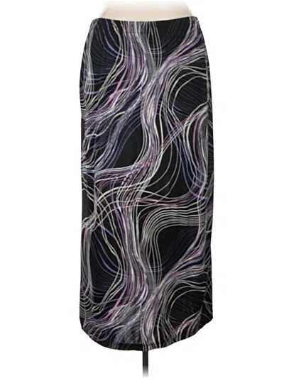 Pre-owned Kathy Ireland Formal Skirt In Purple