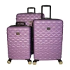 Kathy Ireland Maisy 3-pc. Hardside Expandable Lightweight Luggage Set In Purple