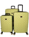Kathy Ireland Maisy 3pc Hardside Luggage Set