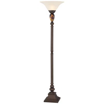 Kathy Ireland Mulholland 72" High Torchiere Floor Lamp