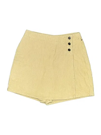 Pre-owned Kathy Ireland Skort In Yellow
