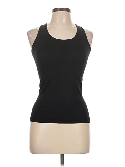 Pre-owned Kathy Ireland Tank Top Black Halter Neckline Tops