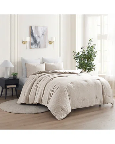 KATHY IRELAND KATHY IRELAND WAFFLE DOWN ALTERNATIVE COMFORTER SET