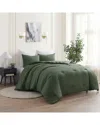 Kathy Ireland Waffle Down Alternative Comforter Set