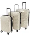 Kathy Ireland Yasmine 3-piece Hardside Luggage Set
