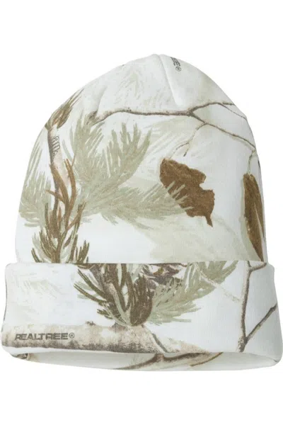Kati 12 Camo Knit Beanie In Gold