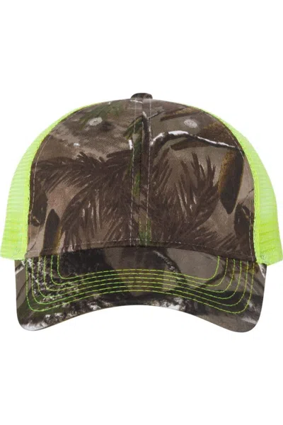 Kati Camo Mesh-back Cap In Green