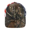 Kati Men's Real Tree Camo Trucker Hat With American Flag Mesh Back In Brown