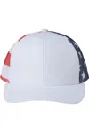 Kati Printed Mesh Trucker Cap In Multi