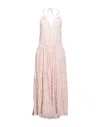 Katia Giannini Midi Dresses In Pink