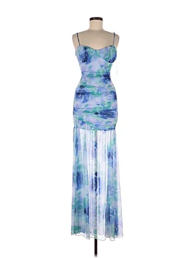 Pre-owned Katia Rae Cocktail Dress In Blue