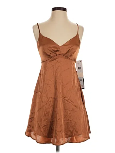 Pre-owned Katia Rae Cocktail Dress In Brown