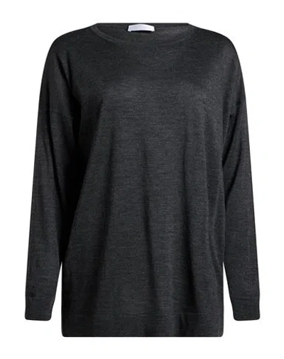 Katia Serafini Woman Sweater Grey Size 8 Wool, Silk, Cashmere