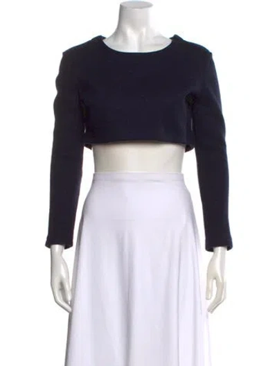 Pre-owned Katie Ermilio Cashmere Crew Neck Sweater In Multi