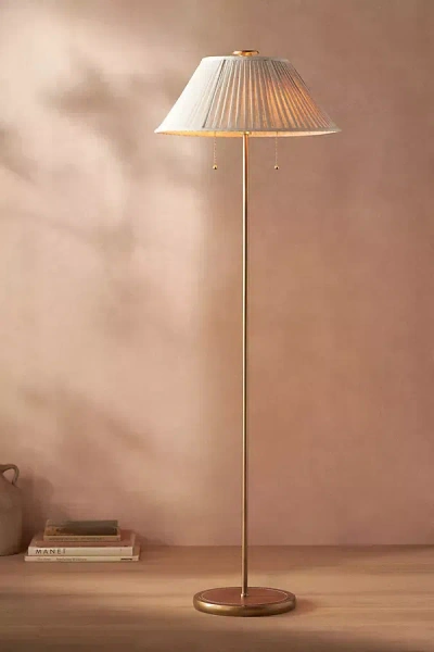 Katie Hodges Floor Lamp In Gold