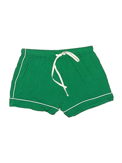 Pre-owned Katie J Nyc Athletic Shorts In Green