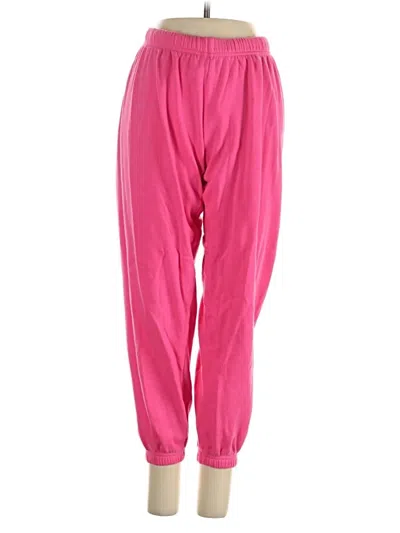 Pre-owned Katie J Nyc Casual Pants In Pink