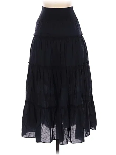 Pre-owned Katie J Nyc Casual Skirt In Black