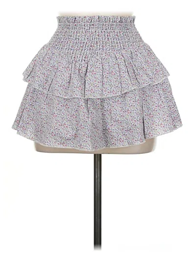 Pre-owned Katie J Nyc Casual Skirt In Gray