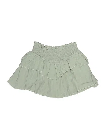 Pre-owned Katie J Nyc Casual Skirt In Green