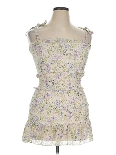 Pre-owned Katie J Nyc Cocktail Dress In Ivory