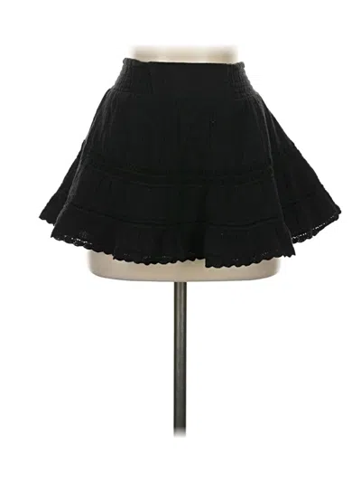 Pre-owned Katie J Nyc Formal Skirt In Black