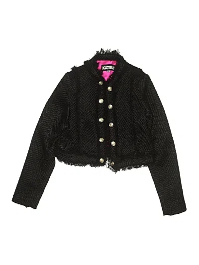 Pre-owned Katie J Nyc Kids' Jacket In Black