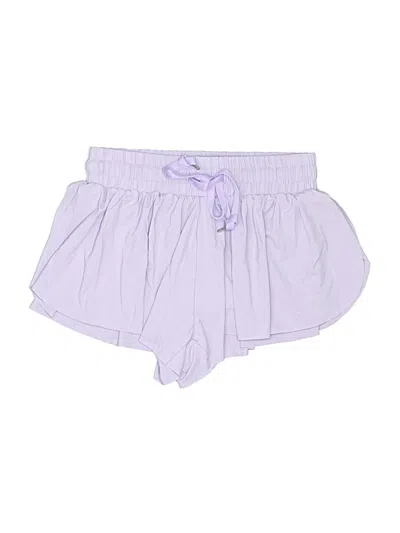 Pre-owned Katie J Nyc Shorts In Purple
