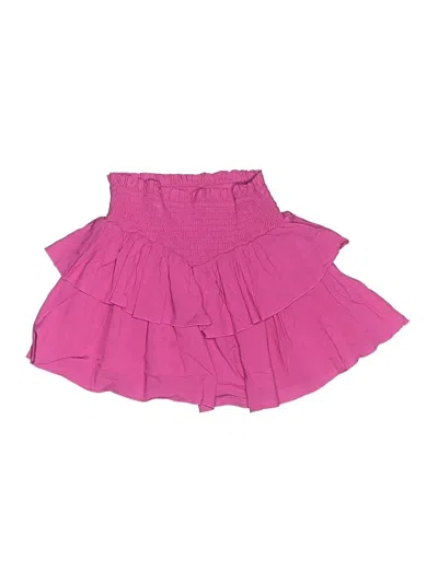 Pre-owned Katie J Nyc Kids' Skirt In Pink