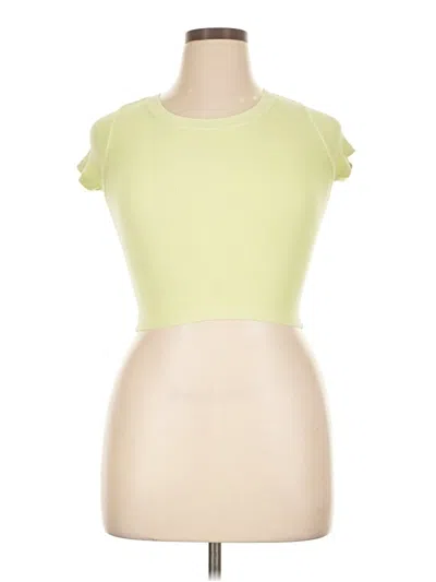 Pre-owned Katie J Nyc Sleeveless T-shirt In Green