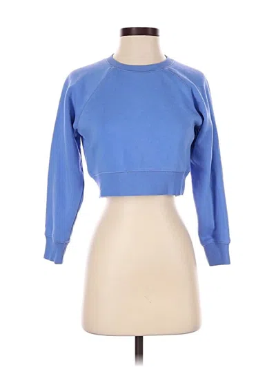 Pre-owned Katie J Nyc Sweatshirt In Blue