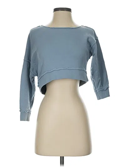 Pre-owned Katie J Nyc Sweatshirt In Blue