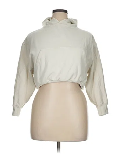 Pre-owned Katie J Nyc Sweatshirt In Ivory